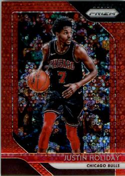 2018-19 Panini Prizm - Prizms Fast Break Red #150 Justin Holiday Front