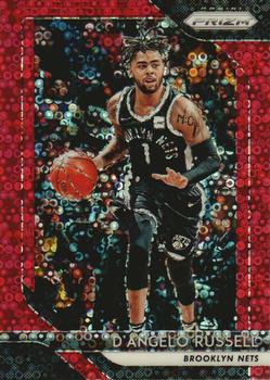 2018-19 Panini Prizm - Prizms Fast Break Red #248 D'Angelo Russell Front