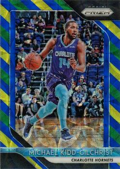 2018-19 Panini Prizm - Prizms Choice Blue Yellow and Green #30 Michael Kidd-Gilchrist Front