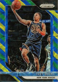 2018-19 Panini Prizm - Prizms Choice Blue Yellow and Green #287 Trey Burke Front