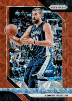 2018-19 Panini Prizm - Prizms Choice Red #136 Marc Gasol Front