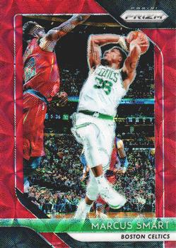 2018-19 Panini Prizm - Prizms Choice Red #178 Marcus Smart Front