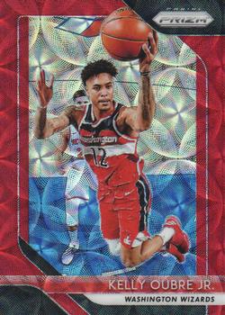 2018-19 Panini Prizm - Prizms Choice Red #263 Kelly Oubre Jr. Front