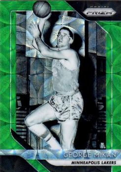 2018-19 Panini Prizm - Prizms Choice Green #285 George Mikan Front