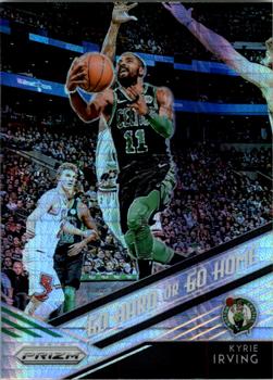 2018-19 Panini Prizm - Go Hard or Go Home Hyper #14 Kyrie Irving Front