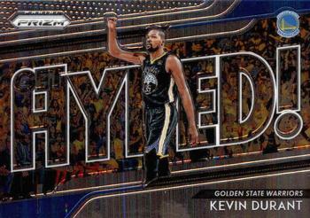 2018-19 Panini Prizm - Get Hyped! #6 Kevin Durant Front