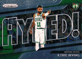 2018-19 Panini Prizm - Get Hyped! #10 Kyrie Irving Front