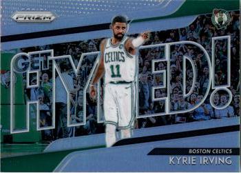 2018-19 Panini Prizm - Get Hyped! Silver #10 Kyrie Irving Front