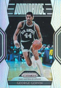 2018-19 Panini Prizm - Dominance Silver #20 George Gervin Front