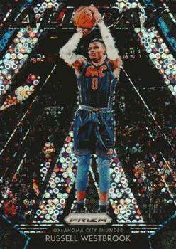2018-19 Panini Prizm - All Day Fast Break #9 Russell Westbrook Front