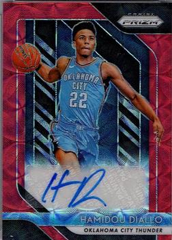2018-19 Panini Prizm - Rookie Signatures Prizms Choice #RS-HDL Hamidou Diallo Front