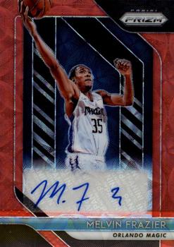 2018-19 Panini Prizm - Rookie Signatures Prizms Choice #RS-MLF Melvin Frazier Jr. Front