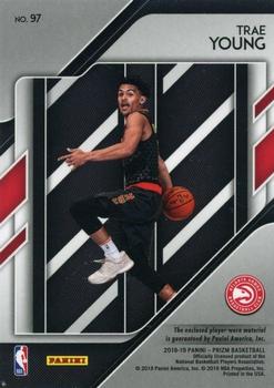 2018-19 Panini Prizm - Sensational Swatches #97 Trae Young Back