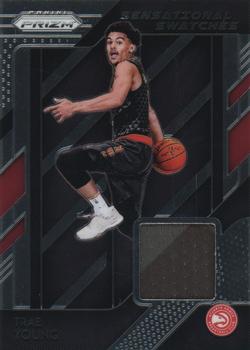 2018-19 Panini Prizm - Sensational Swatches #97 Trae Young Front