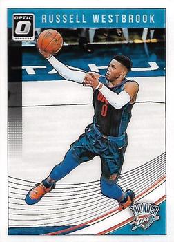 2018-19 Donruss Optic #107 Russell Westbrook Front