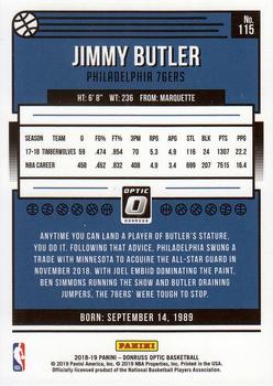 2018-19 Donruss Optic #115 Jimmy Butler Back
