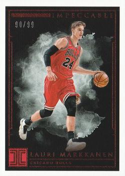 2018-19 Panini Impeccable #19 Lauri Markkanen Front