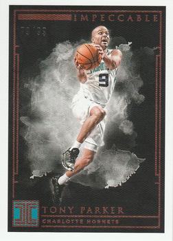 2018-19 Panini Impeccable #42 Tony Parker Front