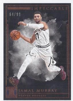 2018-19 Panini Impeccable #62 Jamal Murray Front