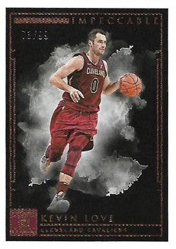 2018-19 Panini Impeccable #80 Kevin Love Front