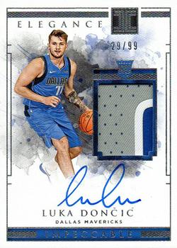 2018-19 Panini Impeccable #113 Luka Doncic Front