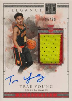 2018-19 Panini Impeccable #115 Trae Young Front
