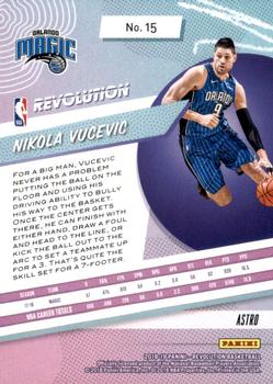 2018-19 Panini Revolution - Astro #15 Nikola Vucevic Back
