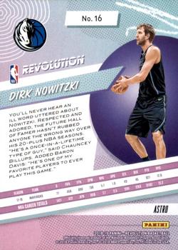 2018-19 Panini Revolution - Astro #16 Dirk Nowitzki Back