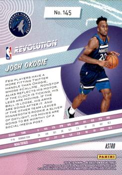 2018-19 Panini Revolution - Astro #145 Josh Okogie Back