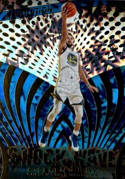 2018-19 Panini Revolution - Shock Wave Impact #3 Stephen Curry Front