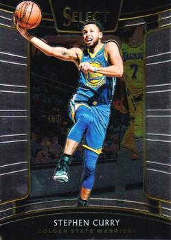 2018-19 Panini Select #1 Stephen Curry Front