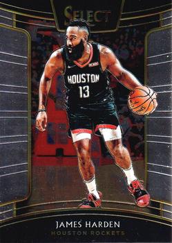 2018-19 Panini Select #51 James Harden Front