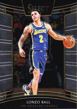 2018-19 Panini Select #73 Lonzo Ball Front