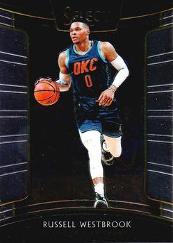 2018-19 Panini Select #91 Russell Westbrook Front