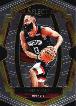 2018-19 Panini Select #158 James Harden Front