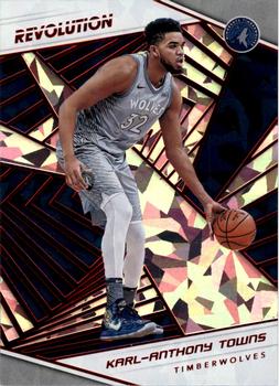 2018-19 Panini Revolution - Chinese New Year #81 Karl-Anthony Towns Front