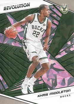 2018-19 Panini Revolution - Chinese New Year Emerald #51 Khris Middleton Front