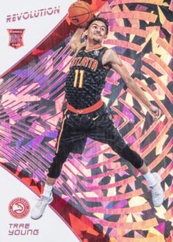 2018-19 Panini Revolution - Chinese New Year Holo Gold #150 Trae Young Front