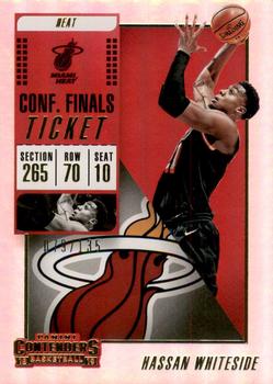 2018-19 Panini Contenders - Conference Finals Ticket #1 Hassan Whiteside Front