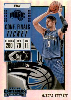 2018-19 Panini Contenders - Conference Finals Ticket #5 Nikola Vucevic Front