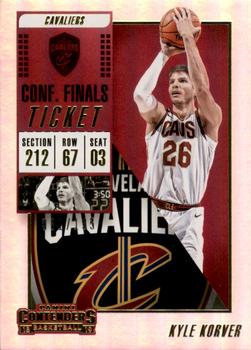 2018-19 Panini Contenders - Conference Finals Ticket #84 Kyle Korver Front