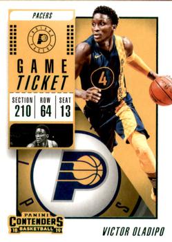 2018-19 Panini Contenders - Game Ticket Green #58 Victor Oladipo Front