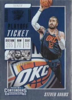 2018-19 Panini Contenders - Playoff Ticket #73 Steven Adams Front