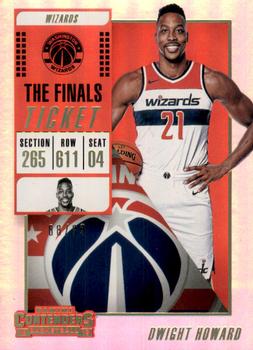 2018-19 Panini Contenders - The Finals Ticket #89 Dwight Howard Front