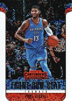 2018-19 Panini Contenders - Front Row Seat #19 Paul George Front