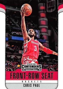 2018-19 Panini Contenders - Front Row Seat Retail #4 Chris Paul Front