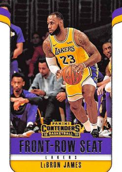2018-19 Panini Contenders - Front Row Seat Retail #7 LeBron James Front