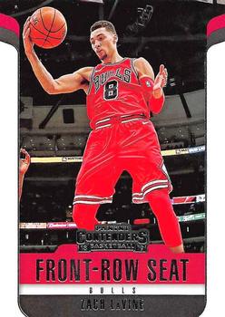 2018-19 Panini Contenders - Front Row Seat Retail #8 Zach LaVine Front