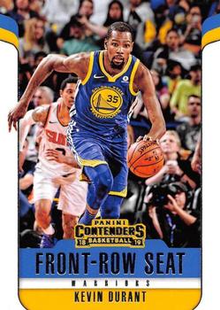 2018-19 Panini Contenders - Front Row Seat Retail #12 Kevin Durant Front