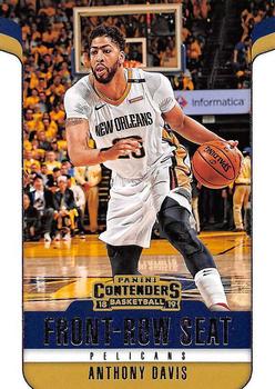 2018-19 Panini Contenders - Front Row Seat Retail #17 Anthony Davis Front